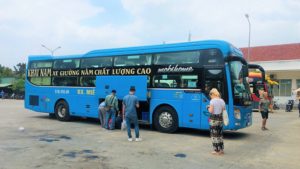 ハーティエンバスターミナルっからホーチミンまでバスで行く｜ベトナム旅行